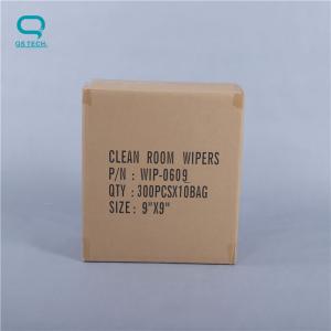 Quality Full Sizes Lint Free Clean Room Wipes For Cleaning Chemical Reagent for sale