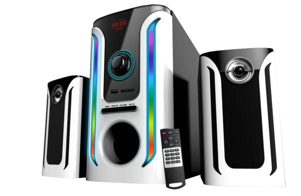 Buy Stylish 85dB Sensitivity 2.1 Channel Speaker Multimedia Pc Speaker at wholesale prices