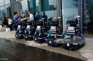 Quality Autonomous Security Patrol Robot 48v 8h Mobile Surveillance for sale