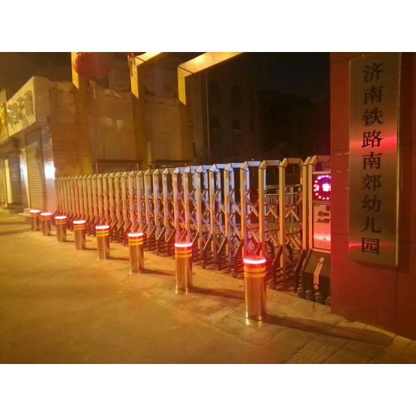 Crash Tested Security Drop Down Bollards Programmable Logic Controller PLC IP68 Waterproof