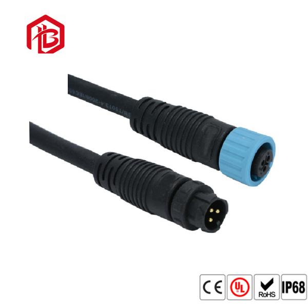 A12 3000mating Cycles Waterproof Cord Connector Self-locking And With Sample