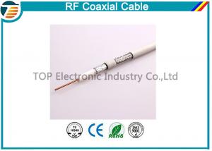 China Small 50ohm RG174 Coaxial Cable For Antenna / Communication Telecom on sale