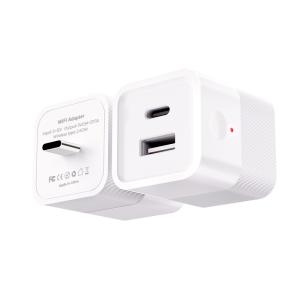 Quality Tuya Smart WIFI Mini Portable Power Adapter Switch 5V Micro USB Type-C Charger Plug Wireless APP Timing Voice Works With Alexa For Light Strips for sale