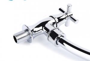 Quality Chromed Plastic Kitchen Tap Water Saving Universal Filter Head Universal Pipe for sale