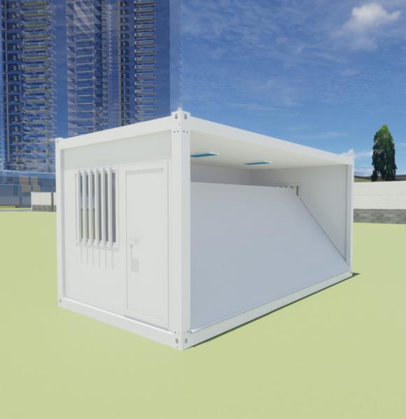 Buy Readymade Foldable Mobile Container House Quick Assembly Tiny Container Homes at wholesale prices