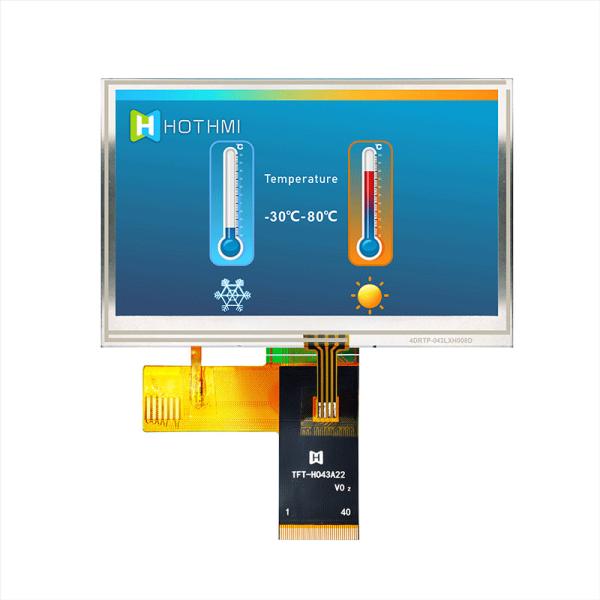 4.3 inch Resistive Touch TFT LCD Display With QSPI Interface