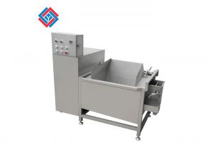 China 70L PLC Vegetable Fruit Washing Machine For Snack Food Factory on sale