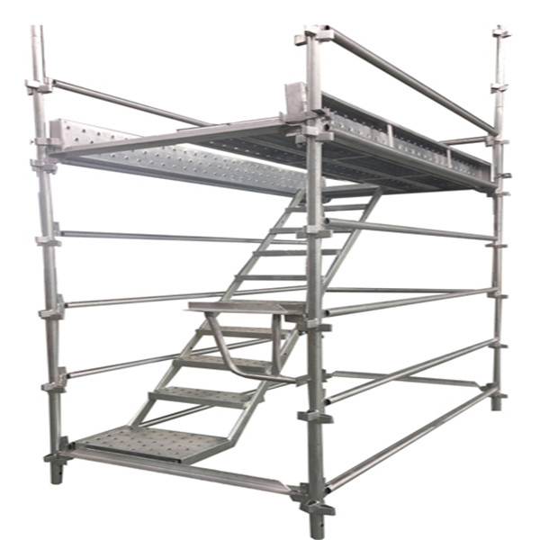 Galvanized Steel Q235 Kwikstage Scaffolding System Vertical CO2 Arc Welding