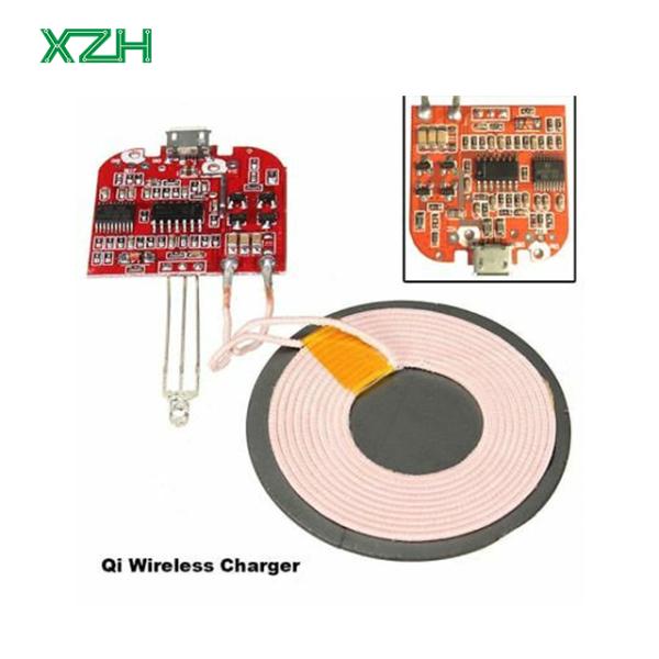 CE FCC ROHS Certified Custom Mobile Wireless Charger PCB Assembly Module with 2 Coils