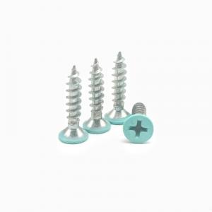 China Processing baking paint white stainless steel screw decoration wood screw color baking paint Self-tapping screw on sale