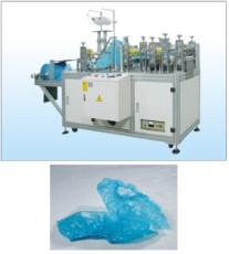 China 3.5KW non woven shoe cover making machine With Full Automatic Control From Feeding To Finished Product Counting on sale