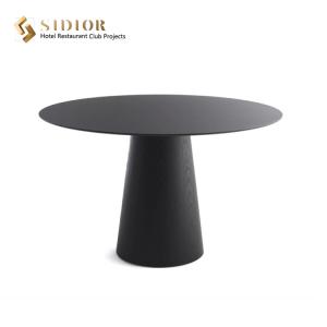 Quality Multifunctional Small Round Plywood Dining Table Simple Style 75cm Height for sale