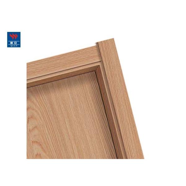 Eco Friendly Wood Polish Streak Wooden Door Elegant Wpc Wood Door For Bathroom