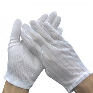 China Nylon Polyurethane Palm Fit Coated Safety Hand Work Glove PU Dipped Anti Static ESD Glove on sale
