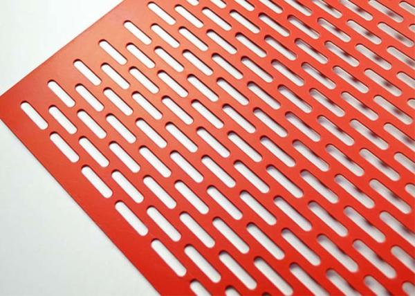 Buy Slotted Hole Perforated Metal Sheet Offer An Efficient Way To Filter, Grades Liquids And Solids For Food Industries at wholesale prices