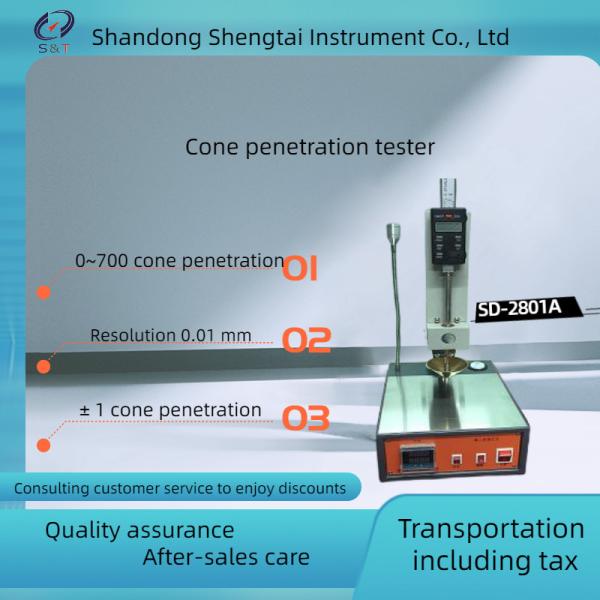 Buy Testing Of Lubricating Grease Cone Penetration Tester SD-2801A at wholesale prices