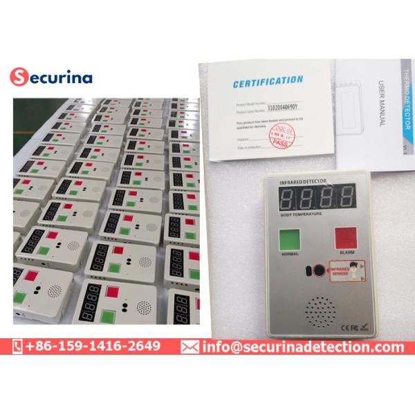 Portable Body Temperature Measuring Detector, Touchless Temp. Thermometer for Schools