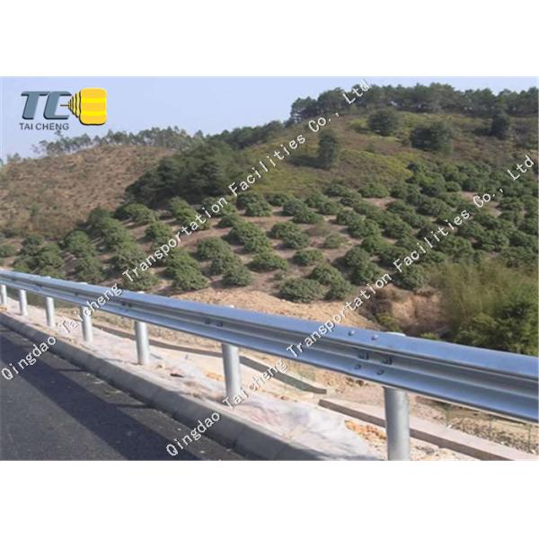 Corrugated Steel Roller Crash Barrier System For Roadside Guardrail
