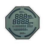Round Transflective Lcd Display , Flexible Lcd Display For Instrumentation