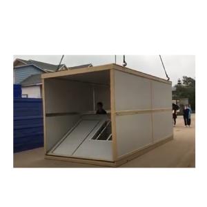 Quality Portable Prefab Folding Container House Expandable For Office Building for sale