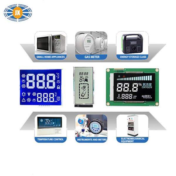 TN Segment LCD Display Custom Transflective LCD Display Manufacturer