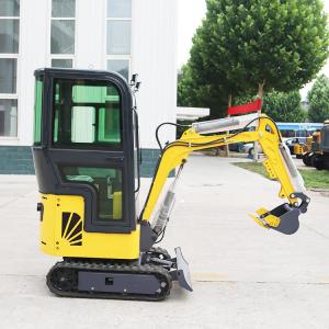 China ZHONGMEI 1500kg Crawler Digger Small Digging Machine Yellow Mini Excavator on sale