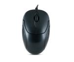 3D ergonomic design, dual PS/2 and USB interfaces, customizable colors, and