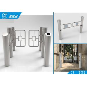 Quality Residential Turnstile Barrier Gate , Supermaket Entrance Pedestrian Security Gate for sale