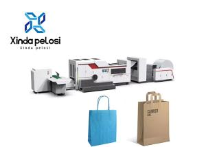 Quality High Speed Automated Food Paper Bag Making Machine With Printing for sale