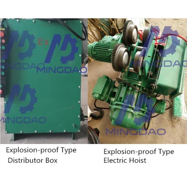 15ton Explosion-proof Type LB Model Single Girder Overhaed Bridge Crane for Sale