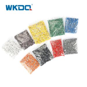 Quality VE4009 4.0mm² Insulated 16.5mm Tail Boot Wire End Ferrules Quick Insertion Terminal For Stranded Wire for sale