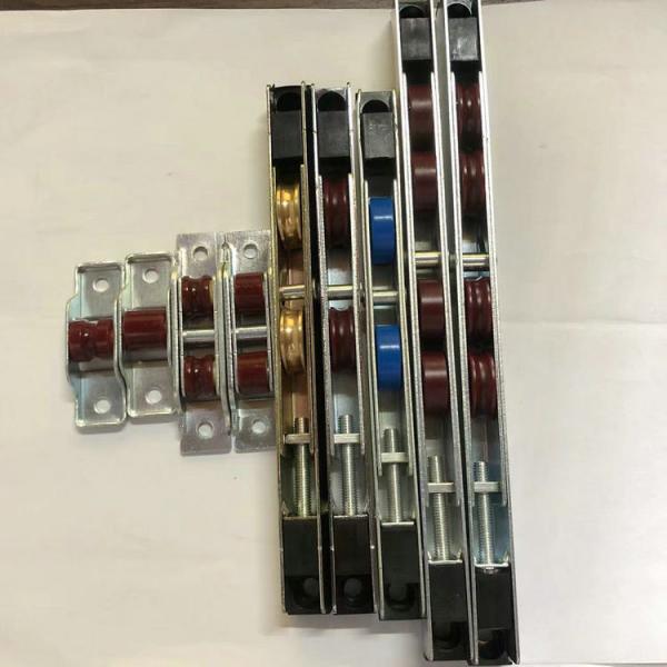 Sliding Window POM Material U Groove Nylon Roller Wheel with Stainless Steel Frame