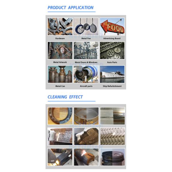 Handheld Rust Removal 100w 200w Laser Cleaning Machine