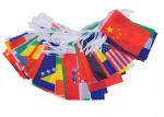 Digital Printing International Flag String High Resolution With Recycled