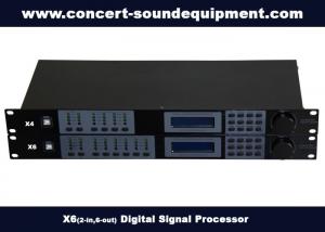 China 2 in 6 out Digital Sound Processor / Audio Digital Signal Processor on sale