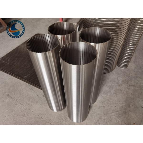 Ss 316l Johnson Vee Wire Screen Slot 20um Profile Wedge Filter