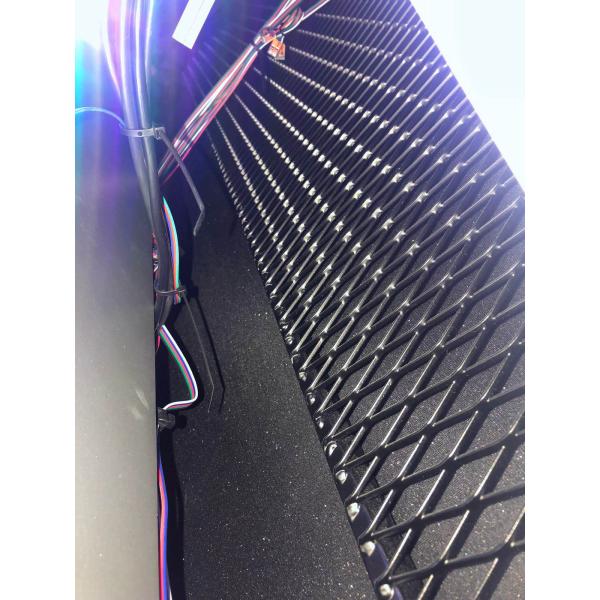 Grating Architectural Expanding Wire Mesh Panels Customized 20m Length