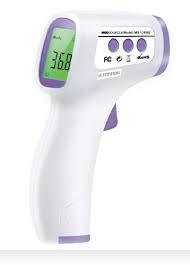 Buy Non Contact Digital Infrared Forehead Thermometer With Fever Warning Function at wholesale prices