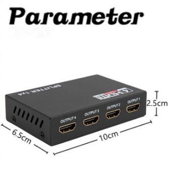 Buy Multi - Port Output HDM Splitter One - In - Four - Out Ultra - Long - Distance Transmission HD 1080P Display Output Box at wholesale prices