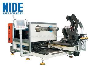 Coil Expanding And Stator Winding Inserting Machine , Two Working Stations