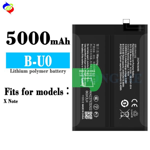 B-U0 Lithium Polymer Battery Cells for Vivo X Note Smart Phone Digital Battery Original