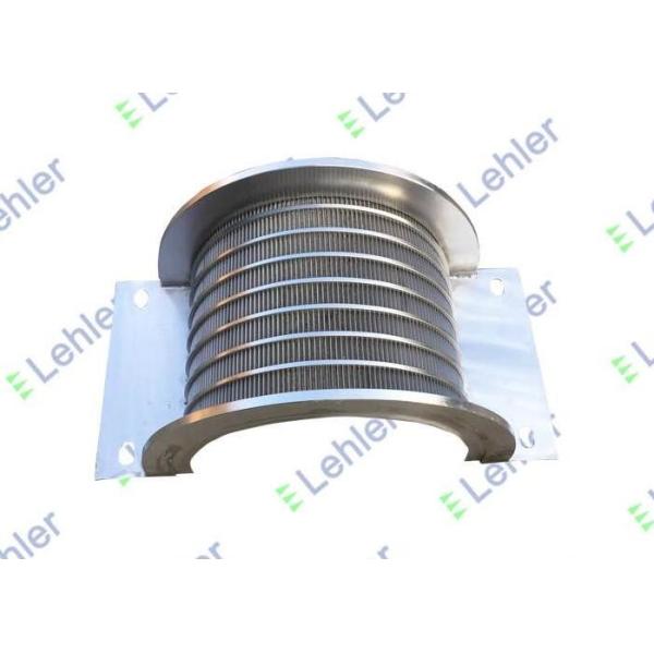 Double V Wire Screen With Smooth Filtration Surface ISO Certification