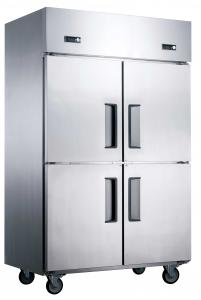Quality SS Industrial Refrigeration Equipment Commercial Vertical Refrigerator Freezer for sale