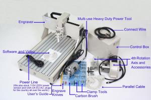 Quality CNC PCB Router Machine Engraver Engraving Drilling With 4 Axis for sale