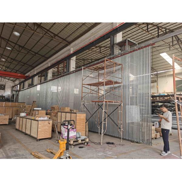 Galvanized Steel Sliding Folding Shutter Any RAl Color ISO9001 Certification