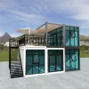 Luxury Office Building Recyclable Prefab Container House For Family Living