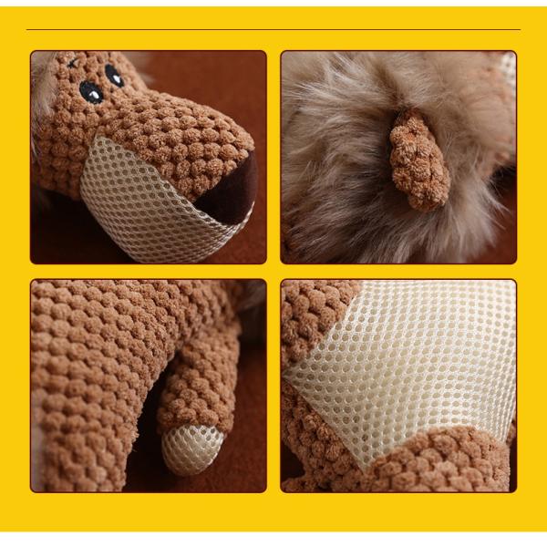 Soft Interactive Set Pet Dog Bites Toy Squeaky Chew Dog Toys For Pets Dog Companion Molar Toys Type Interactive Toys