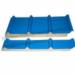 Durable Corrugated PU Roofing Panels Thermal Insulation Windproof