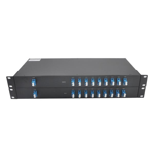 FTTH 16 Channel DWDM MUX DEMUX FC LC Low Insertion Loss