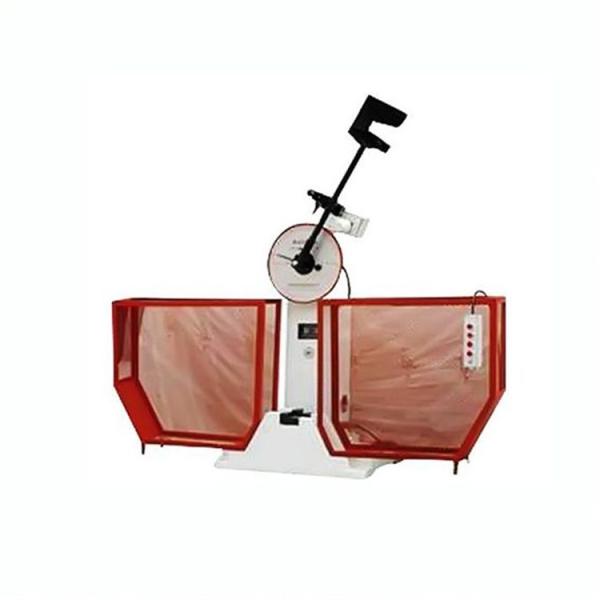 5.2M/s Pendulum Impact Testing Machine , Semi Automatic Charpy Pendulum Impact